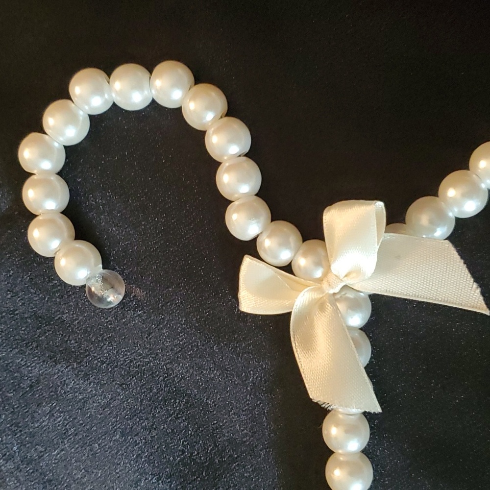 Faux Pearl Clothes‎ Hanger